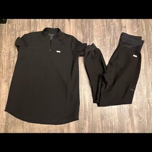 Figs maternity scrub set